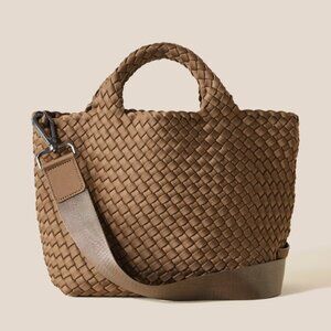 Naghedi St Barths Small Tote in Mink